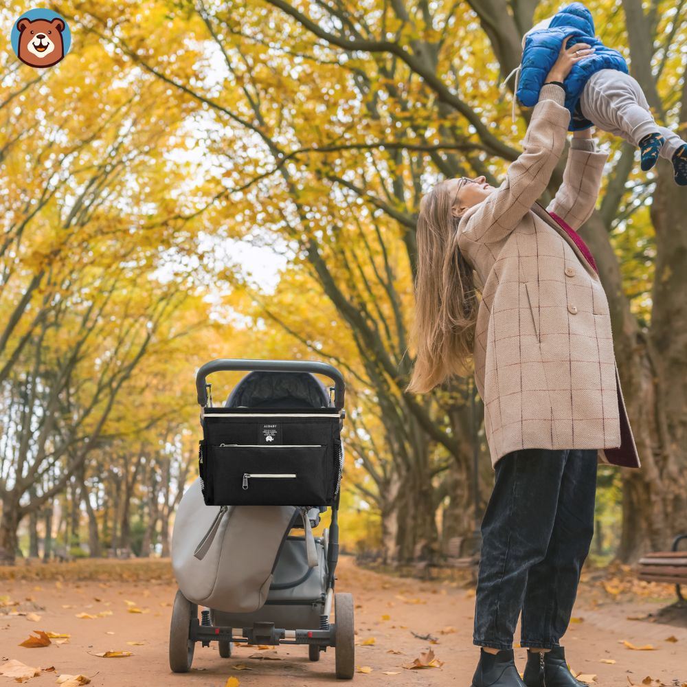 Sac à Langer - BabyTravel™ - Noir - Bébé Charmant