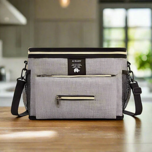 Sac à Langer - BabyTravel™ - Gris - Bébé Charmant