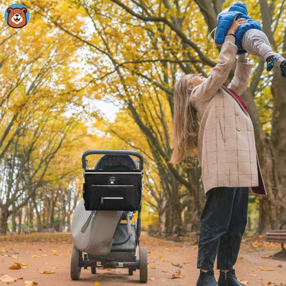 Sac à Langer - BabyTravel™ - Noir - Bébé Charmant