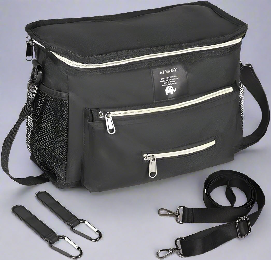 Sac à Langer - BabyTravel™ - Noir - Bébé Charmant