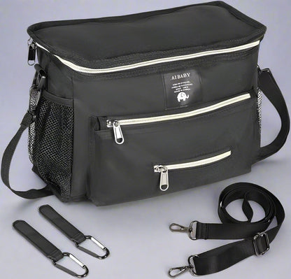 Sac à Langer - BabyTravel™ - Noir - Bébé Charmant