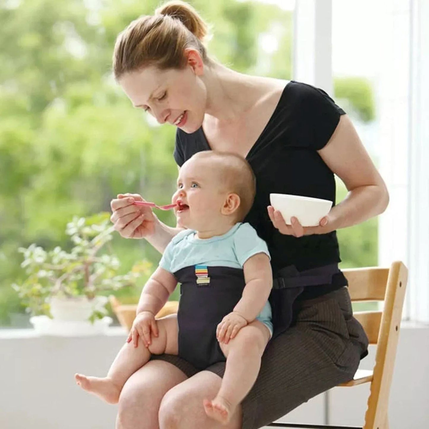 Harnais - BabySecure™ - Noir - Bébé Charmant