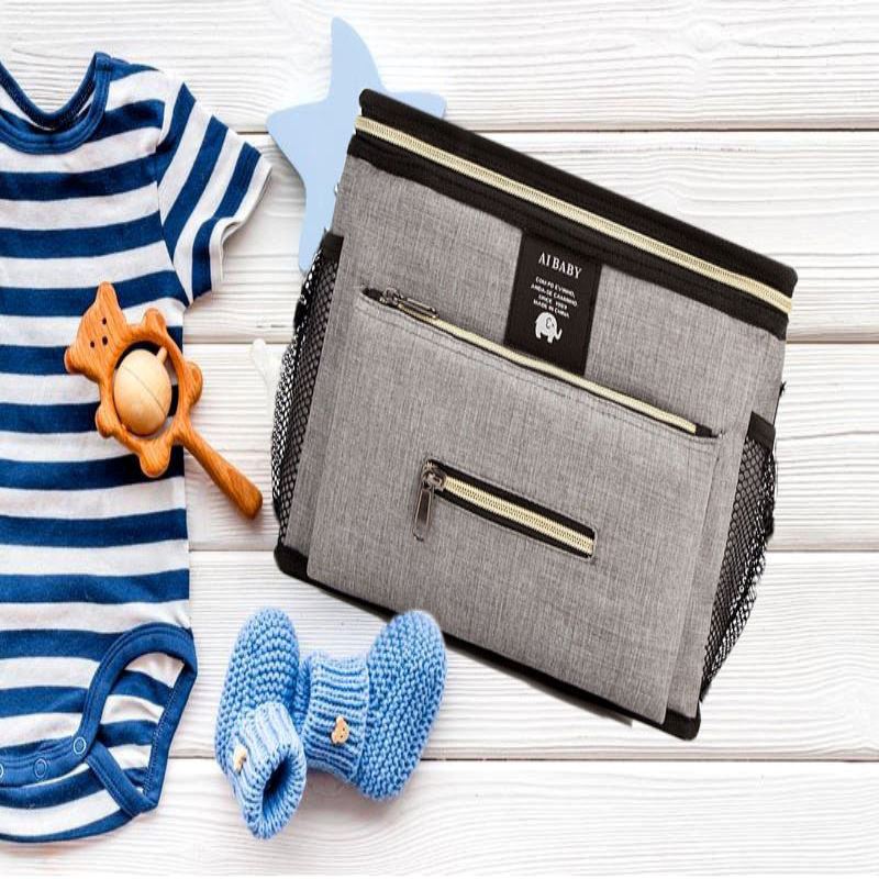 Sac à Langer - BabyTravel™ - Gris - Bébé Charmant