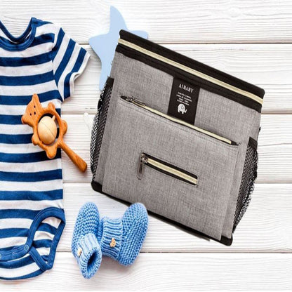 Sac à Langer - BabyTravel™ - Gris - Bébé Charmant