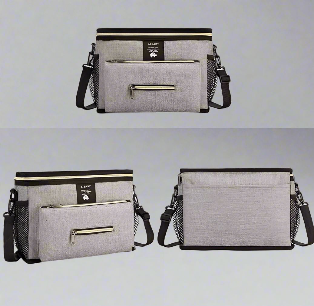 Sac à Langer - BabyTravel™ - Gris - Bébé Charmant
