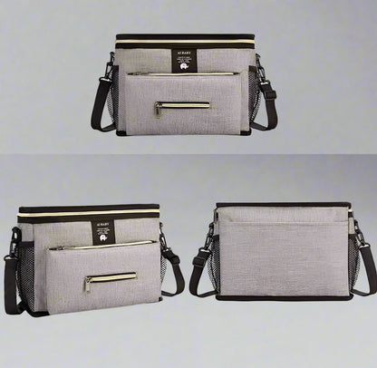 Sac à Langer - BabyTravel™ - Gris - Bébé Charmant